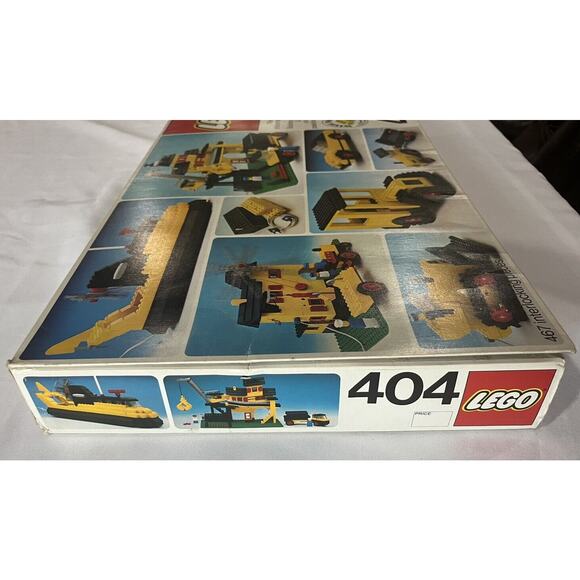Vintage LEGO Universal Building Set #404 W/ Orig. Box And Instruction Manual - Picture 2 of 16